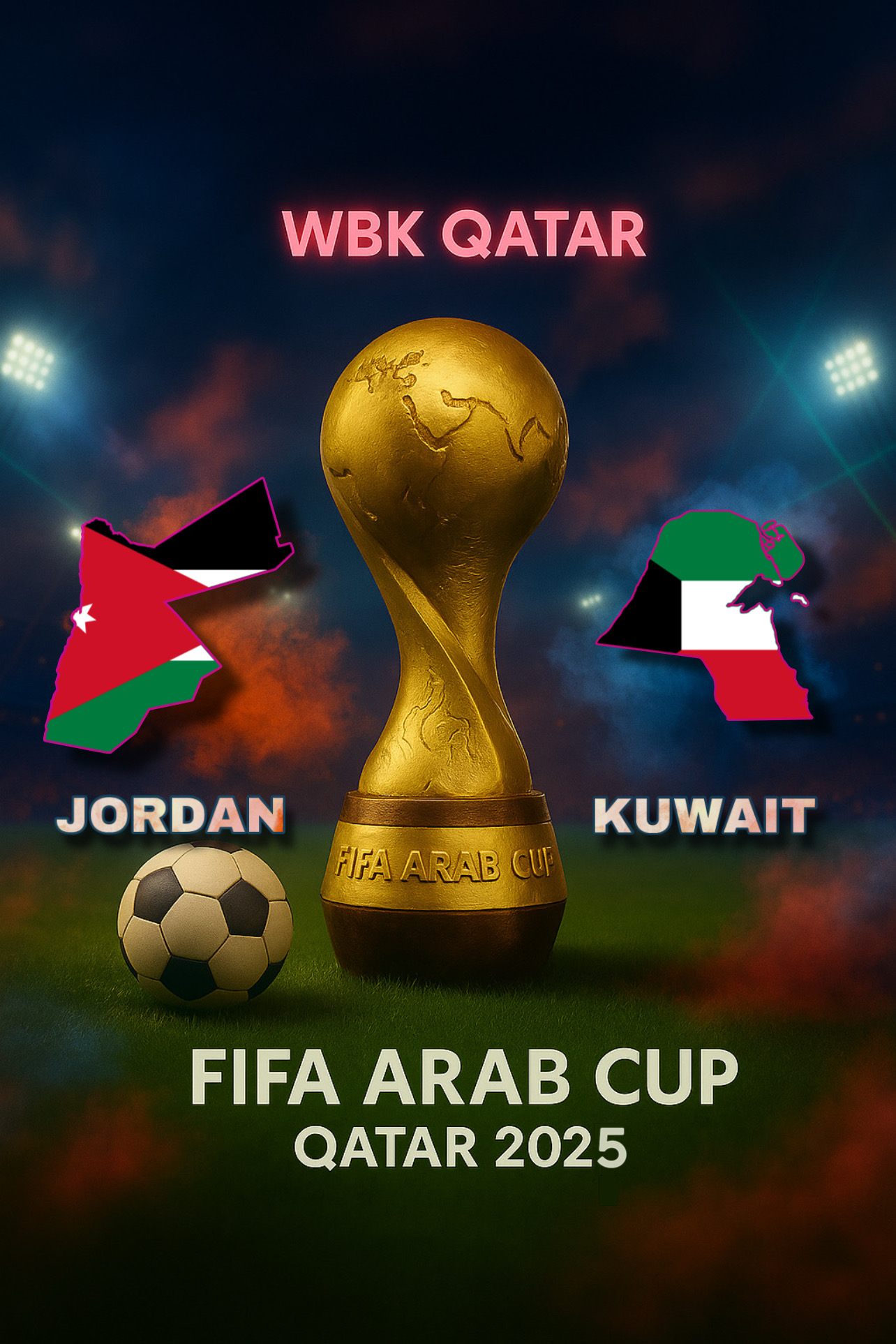 الكويت ضد الاردن