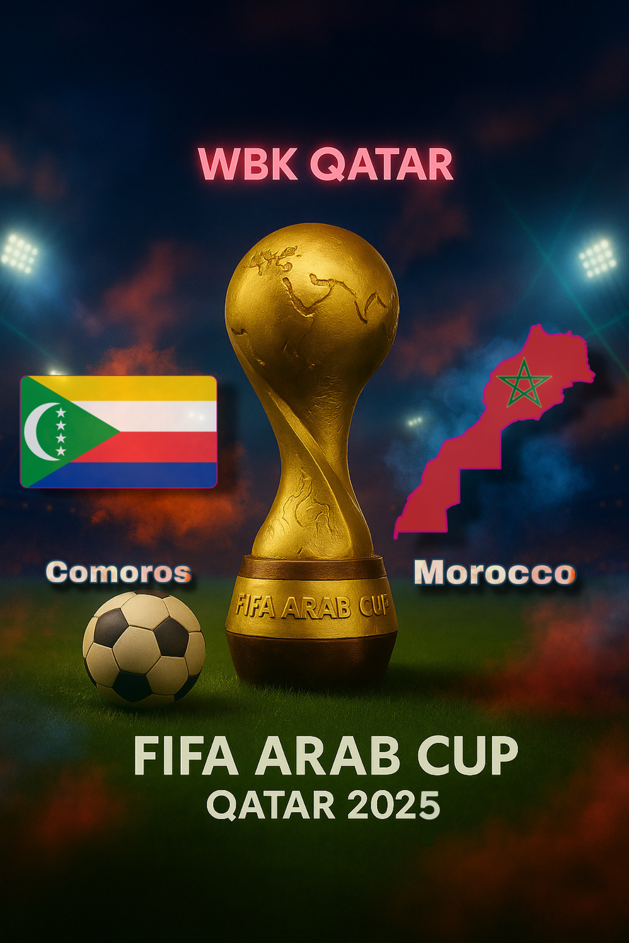 المغرب ضد جزر القمر